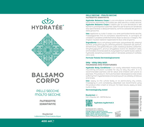 Hydratée Balsamo Corpo